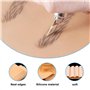 Nizirioo Lot de 4 tatouages en peau synthétique 3 mm – Peau d'entraînement professionnelle de tatouage 20 x 30 cm double face po