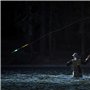BAIFULAI Lot de 4 flotteurs de pêche pré-gonflés - 1,3 g/2 g/2,4 g - Avec détection de gravité et base - Accessoires de pêche po