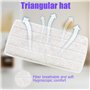 HOMURY 8 Pièces Tampons De Rechange en Microfibre: Tampons Lavables Réutilisables pour Nettoyeur Vapeur Vileda Steam XXL, Nettoy