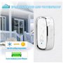 Sonnette sans Fil Exterieur Etanche: Sonnette sans Fil, Carillon sans Fil 300 Mètres, Sonnette WiFi sans Fil Exterieur Etanche, 