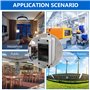Coffret Electrique Etanche Exterieur Boîtier: Boîte Etanche Electrique Exterieur IP65, Tableau Electrique 1 Rangée, Boîtier Elec