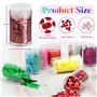 VMUTGA 32 Couleurs Poudres de Paillettes, Poudre Brillante Chunky Glitter Paillettes Holographique Pailletées Paillette Cosmétiq