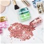 VMUTGA 32 Couleurs Poudres de Paillettes, Poudre Brillante Chunky Glitter Paillettes Holographique Pailletées Paillette Cosmétiq