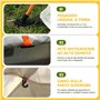 Tente de camping 2 à 4 places avec coussin anti-humidité, tente de camping, tente Pop Up,ultra légère, protégée contre les rayon