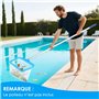 Épuisettes de Piscine, Gtuzkheu Épuisette de Fond Piscine, 38 CM de Profondeur Épuisette de Surface Piscine, Filet de Piscine Ma