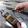 GAIN EXPRESS Ultrasons Mètre Testeur Jauge Mesure 1.2~220 mm Velocity Digital LCD pour métal Acier Aluminium cuivre Verre Fer Pl