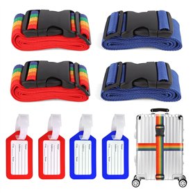 TNOMSNO 4PCS Sangles pour Bagage