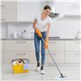 3 Pcs Serpillères en Microfibre pour Balai Lave-Sol Housse de Nettoyage de Rechange La Tête de