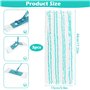 TNOMSNO Serpillères de Rechange, 3 Pcs Serpillères en Microfibre pour Balai Lave-Sol Housse de Nettoyage de Rechange La Tête de 