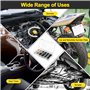 TNOMSNO Clips de Fixation Voiture, 170pcs Assortiment de Vis et d'ecrou, Inclure Agrafe Carrosserie et Cage U-Clip Voiture, Clip