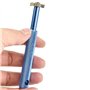 DUOSHIDA Groove aiguisoir avec 6 têtes – Golf Club Groove aiguisoir Re-grooving Outil et Aspirateur pour tous les Fers Montage S