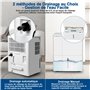 Déshumidificateur d Air Électrique 30L/Jour, Déshumidificateurs de Pièce avec App & Wi-Fi, 4 Modes, Purification de l'Air, Minut