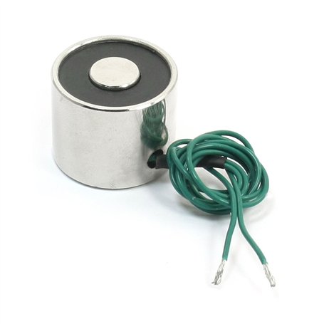 sourcing map 5Kg/11Lb diamètre filetage 4 mm aimant solénoïde électro-aimant levage DC12V