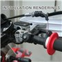 GOOFIT 910mm Leviers d'accélérateur Câble d'embrayage Remplacement pour 50cc 70cc 90cc 110cc 125cc Mobylette Chinois Scooter Chi
