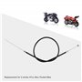 GOOFIT - Câble de Frein Avant - 25,79" - Remplacement pour Les Moteurs 47cc 49cc 2 Temps sur Pocket Bike
