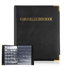 Album de collection de pièces de monnaie