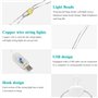 200LED Guirlande Lumineuse Rideau,Blanc chaud Rideau Lumineux 3m*2m 8 Modes d'Eclairage USB Télécommande avec Minuterie Decorati