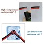 18awg câble d'extension fil rouge noir 2 broches parallèle longueur de fil 66pi cordon toronné cuivre étamé 3528 5050 pour bande