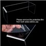 talifoca Présentoir en Acrylique Transparent, 5 Niveaux Présentoir Acrylique Étagère pour Figurines Pops, U Vitrine Supports pou