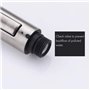 KES Embout Robinet Cuisine de Rechange DouchetteTête de Robinet Amovible Universelle G1/2 Acier Inoxydable SUS304 Brossée, PFS20