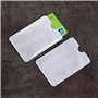 Passeport, carte de crédit et vol d'identité Anti-RFID pour une protection imperméable-lot de 10
