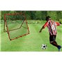 OYE Filet d'Entraînement de Football Pliable - Rebond Avec Tube et Corde Épaissis Pour Enfants et Adolescents