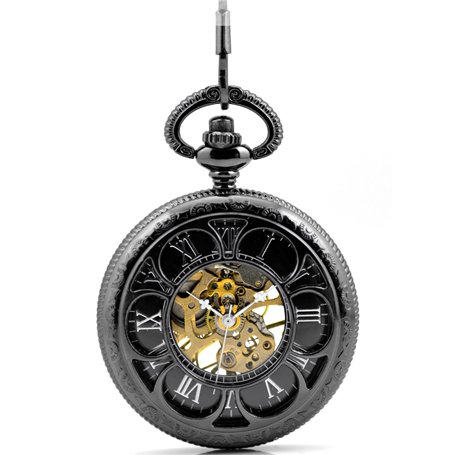 Infinite U Montre de Poche Mécanique pour Homme Garçon
