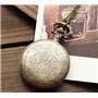 Infinite U Voilier Antique/Navires de Guerre/Bateau de Pirate Grand Montre de Poche Quartz Chiffres Arabes