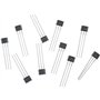 Lot de 10 capteurs linéaires Hall Element 49E Oh49E Ss49E (Noir)