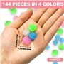 Couleur Accessoires de Décoration de Bicyclette pour Enfants et Filles，Perles Rayons Ve