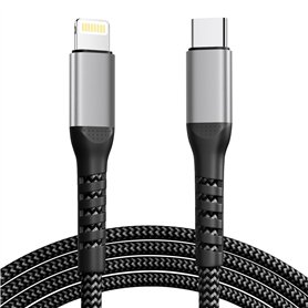 Câble USB C vers Lightning 2M[Certifié Apple MFi]