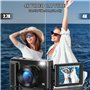 Caméra de Vlogging 48 MP avec écran Rabattable à 180° et Lentille UV