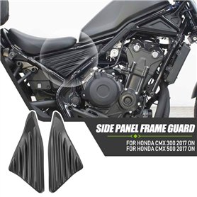 Lorababer Moto CMX 500 300 Cadre de Siège Arrière Panneau de Remplissage Latéral Revêtement d'habillage Garde Carénage Kits de C