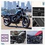 Lorababer Moto CMX 500 300 Cadre de Siège Arrière Panneau de Remplissage Latéral Revêtement d'habillage Garde Carénage Kits de C