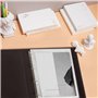 Pochettes Plastiques Perforées A4 Transparentes, Lot de 100, Pochette Classeur A4 en PP 60 Microns, Ouverture en Haut, Pochette 