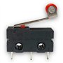 Lot de 10 micro-interrupteurs de fin de course avec levier à rouleau - Bouton de fermeture - Interrupteur de porte - Fenêtre - A