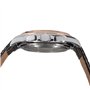 Forsining pour homme Haut de gamme automatique de phase de lune Bracelet cuir analogique Collection montre bracelet Fsg319 m3t6