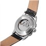 Forsining pour homme Haut de gamme automatique de phase de lune Bracelet cuir analogique Collection montre bracelet Fsg319 m3t6