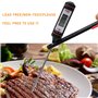 1 thermomètre de cuisine - Thermomètre alimentaire - Thermomètre à aiguille longue en métal - Thermomètre électronique pour cuis