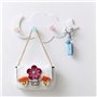 Patère pour Chambre D'enfant Patères Murales Pour Armoire Crochets Porte-Manteau Enfant Mural de Portemanteau Mural Crochet Mura
