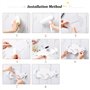 Patère pour Chambre D'enfant Patères Murales Pour Armoire Crochets Porte-Manteau Enfant Mural de Portemanteau Mural Crochet Mura
