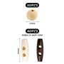 Boutons Longs en Bois