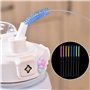 16 Brosses À Paille Colorées, Brosses À Tubes En Acier Inoxydable, Brosses De Nettoyage Fines, Brosses À Poils En Nylon, Brosses