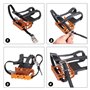 HDGSAFD Sangles De Pédale De Vélo 8 Pièces, Sangles De Pédale Réglables, Remplacement De Sangle De Pédale, Accessoires De Vélo