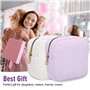 Sac De Rangement Pour Serviettes Hygiéniques, 2 Pièces, Mini Sac À Cosmétiques, Sac De Rangement Portable, Sac De Rangement En V