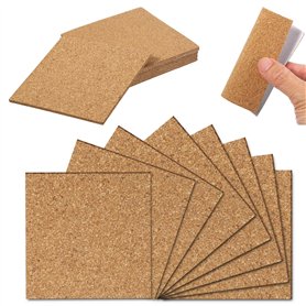 HDGSAFD Paquet De 30 Tapis Carrés en Liège