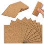 HDGSAFD Paquet De 30 Tapis Carrés en Liège