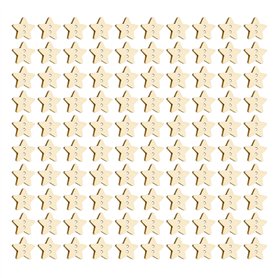 HDGSAFD Boutons Étoiles 100 Pièces