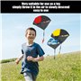 HDGSAFD Pack De 6 Jouets De Parachute, Parachute De Camouflage, Parachute Lancé À La Main pour Enfants, Jouets D'Extérieur pour 