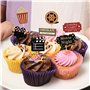CVDYWDJIE Inserts De Gâteau sur Le Thème du Film, Décorations De Gâteaux De Fête De Film, Inserts De Gâteaux Créatifs, Fournitur